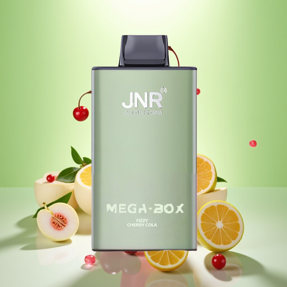 JNR Mega Box 25000 Puffs Dispozabil Vape Bubbly Cherry Cola – 25000 pufova, 30ml tečnost, 850mAh baterija