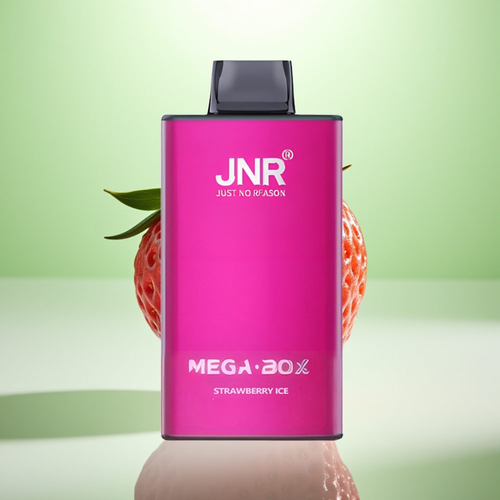 JNR Mega Box 25000 Puffs Dispozabil Vape Jagoda Led 25000 pufova, 30ml tečnost, 850mAh baterija