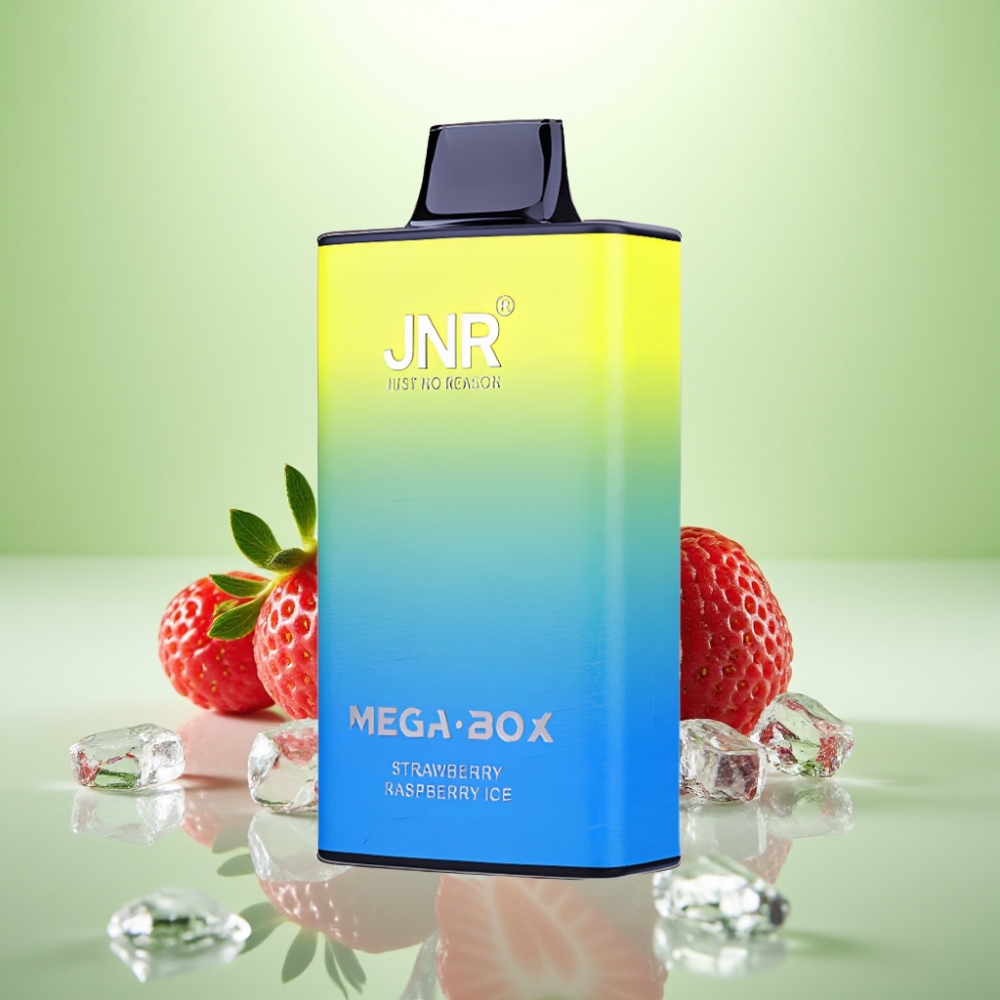 JNR Mega Box 25000 Puffs Dispozabil Vape Jagoda Malina Led 30ml 850mAh Dual Mesh