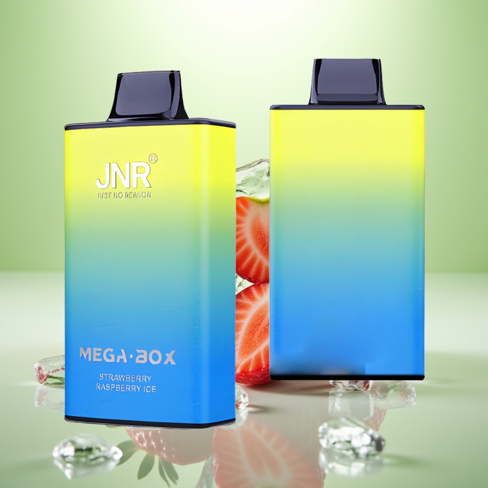JNR Mega Box 25000 Puffs Dispozabil Vape Jagoda Malina Led 30ml 850mAh Dual Mesh