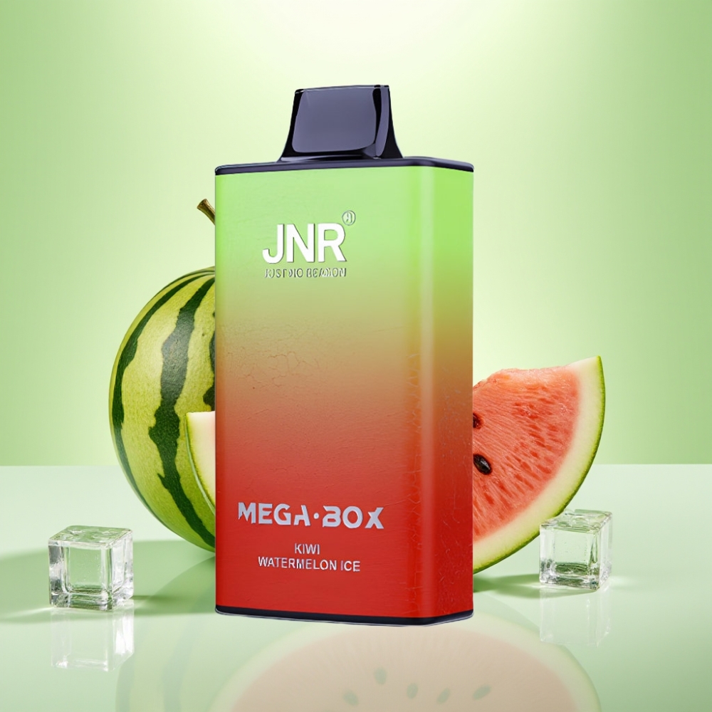 JNR Mega Box 25000 Puffs Dispozabil Vape Kivi Lubenica Led, 30ml, 850mAh, Dual Mesh Coil