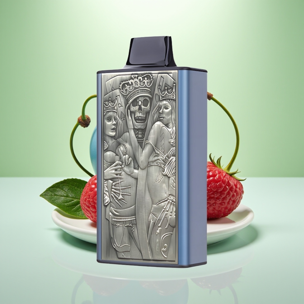JNR Mega Box 25000 Puffs Dispozabil Vape Plava Malina Trešnja – 30ml, 850mAh, Dual Mesh Coil