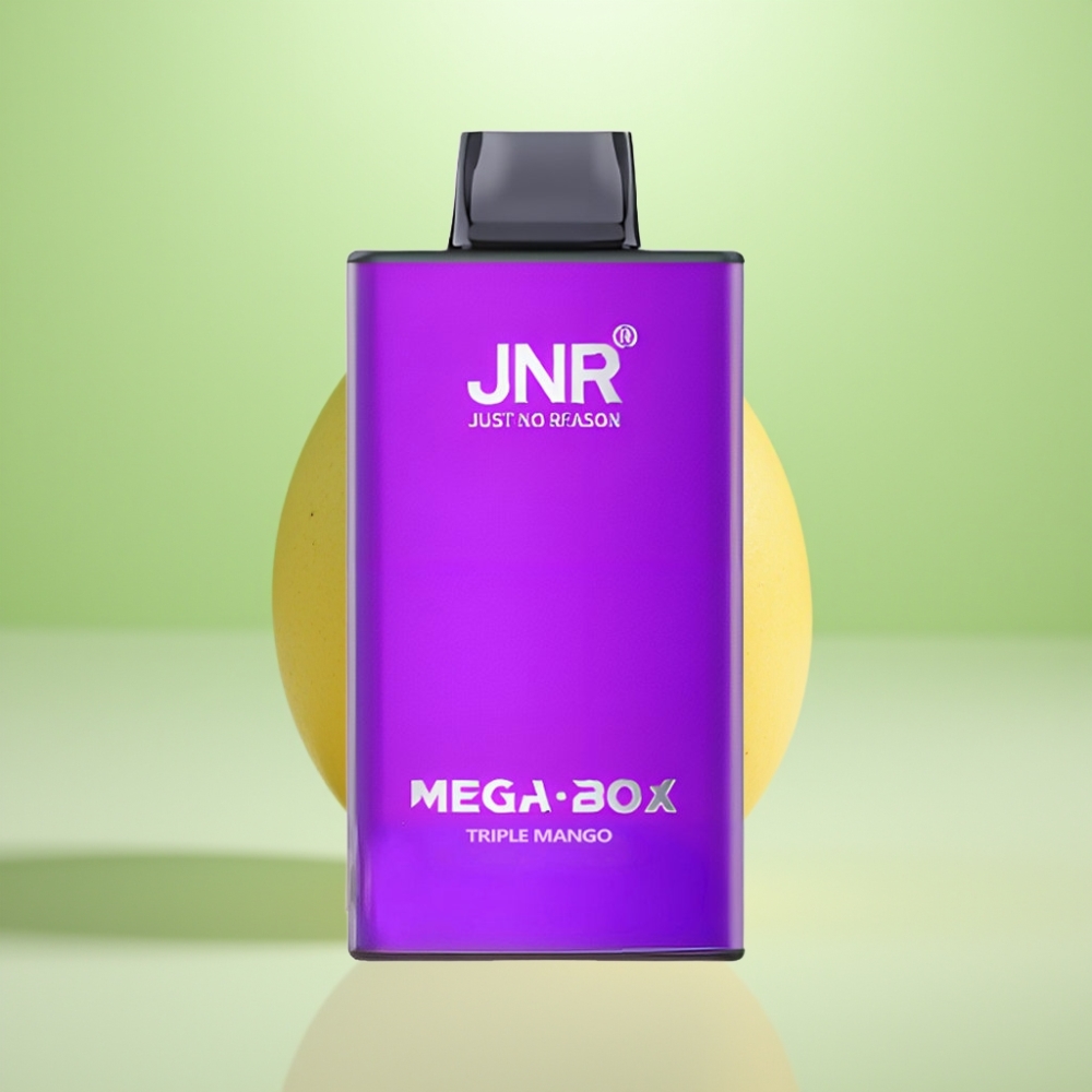 JNR Mega Box 25000 Puffs Dispozabil Vape Trostruki mango – 30ml, 850mAh, Dual Mesh Coil