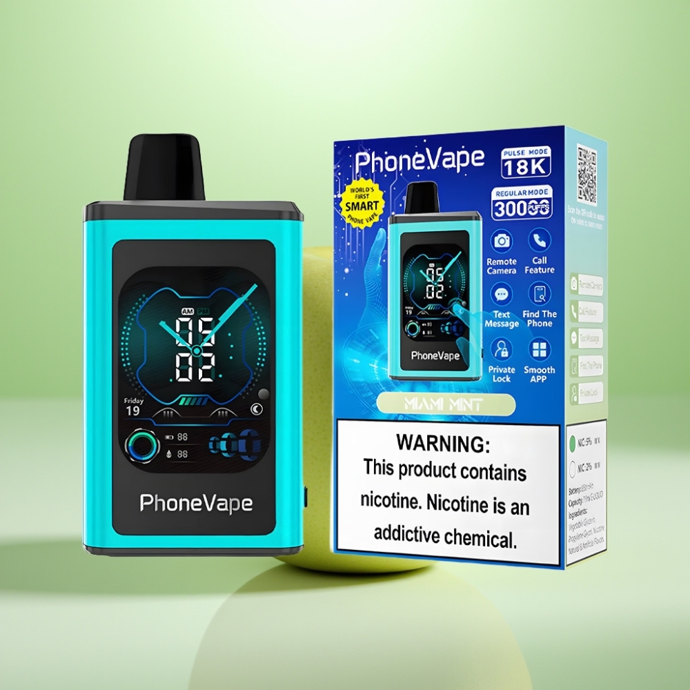 JNR PhoneVape 30000 pudi Dispozabil Vape Mami nana, 850mAh, Turbo režim, podesivi protok vazduha, 2% i 5% nikotina