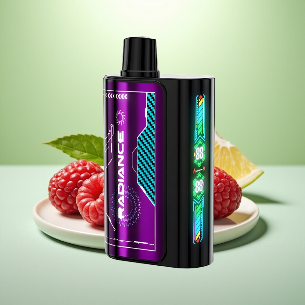 JNR Radiance 31000 Pufova Dispozabil Vape - Borovnica-Kisela Malina, 28ml E-tečnost, 950 mAh Baterija, Dual Mesh Coil