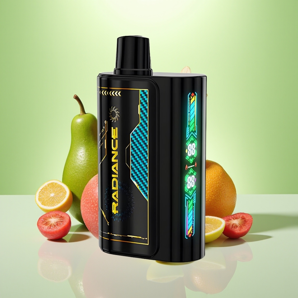 JNR Radiance 31000 Pufova Dispozabil Vape FIZZY TREŠNJA KOLA – 28ml E-tečnost, Dual Mesh Coil, 950 mAh Baterija