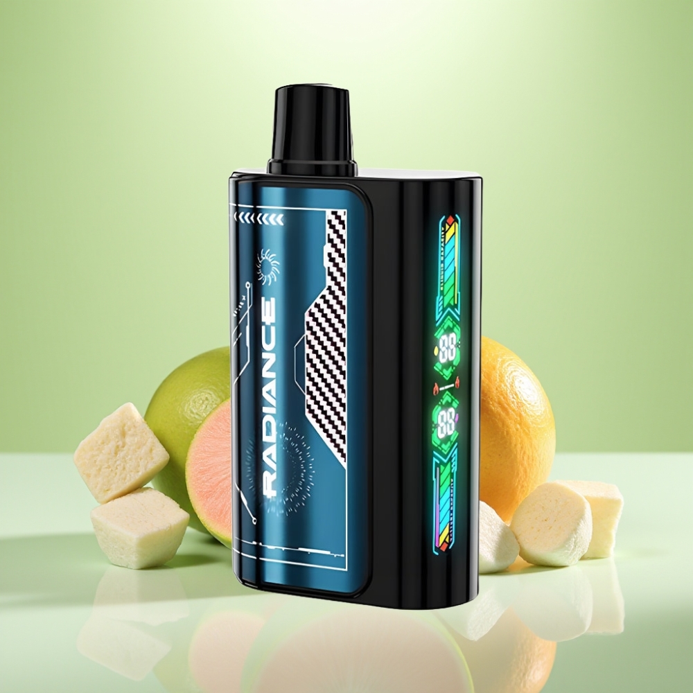 JNR Radiance 31000 Pufova Dispozabil Vape LETNJA BRESKVA LED - 28ml, Dual Mesh Coil, 950mAh