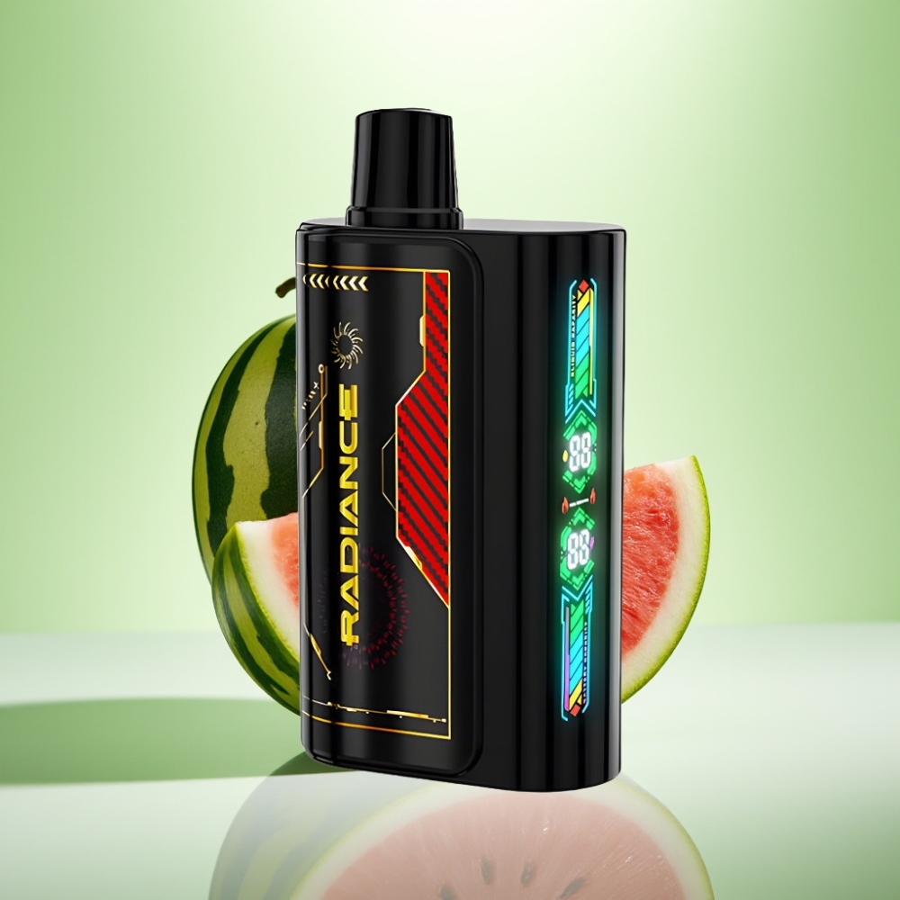 JNR Radiance 31000 Pufova Dispozabil Vape LUBENICA LED, 28ml, Dual Mesh Coil, 950mAh