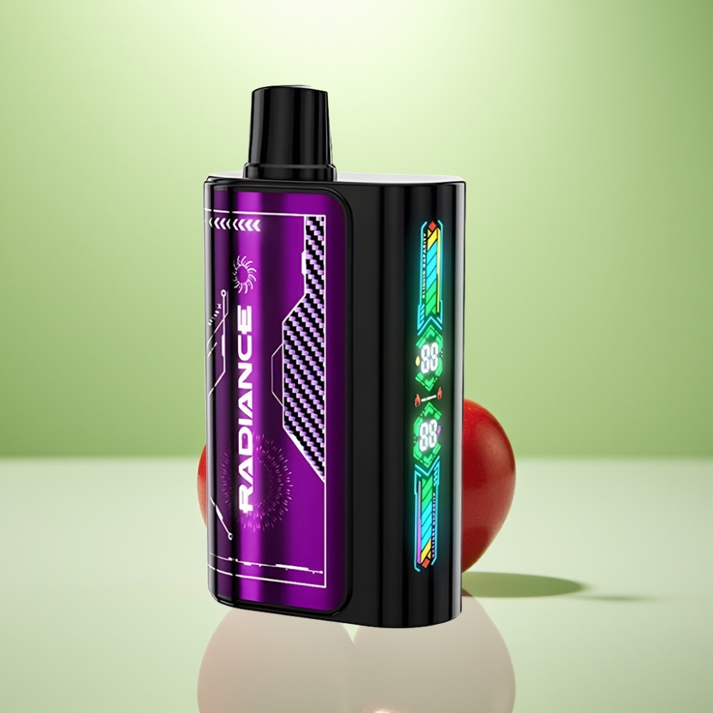 JNR Radiance 31000 Pufova Jednokratna Vejp Trešnja-Bobica, 28ml Tečnost, Dual Mesh Coil, 950 mAh Baterija