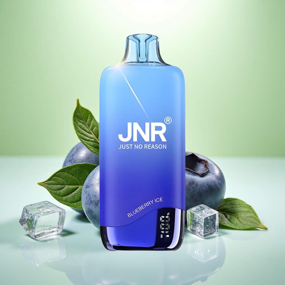 JNR Rainbow 10500 Pufova Dispozabil Vape Borovnica Led, 10500 Pufova, 18ml, 600mAh