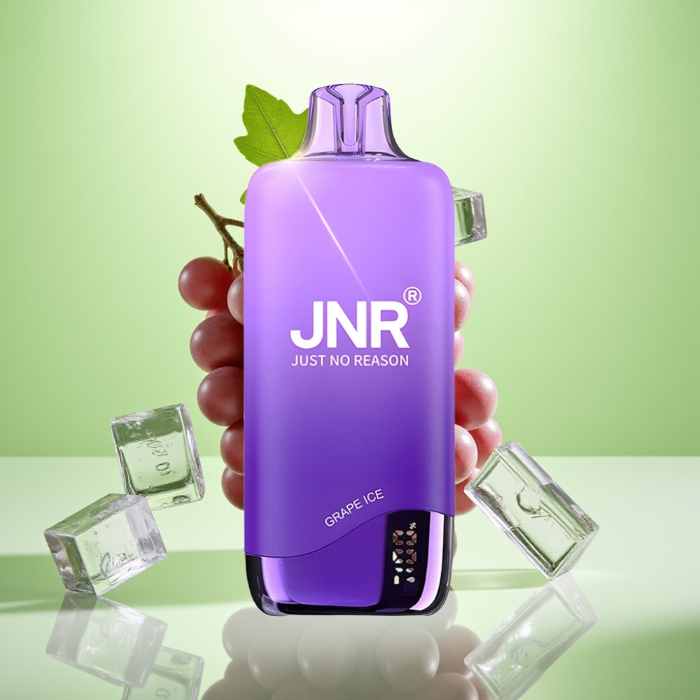 JNR Rainbow 10500 Pufova Dispozabil Vape Grožđe Led 10500 pufova, 18ml, 600mAh