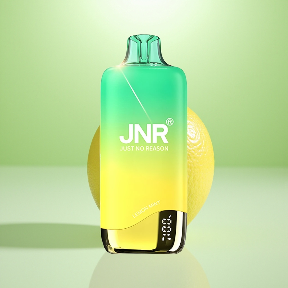 JNR Rainbow 10500 Pufova Dispozabil Vape Limeta-Menta, 10500 Pufova, 18ml, 600mAh