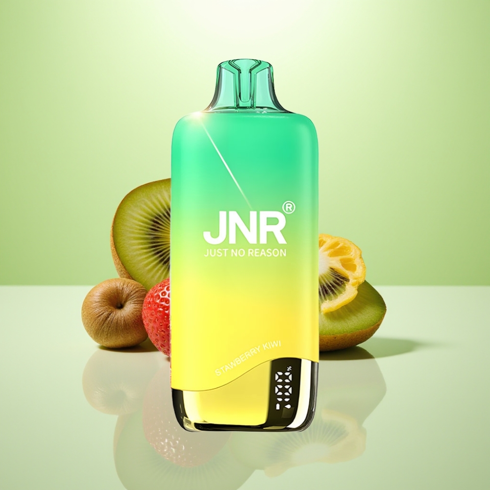 JNR Rainbow 10500 Pufova Jednokratna Vape Jagoda-Kivi, 10500 Pufova, 18ml, 600mAh
