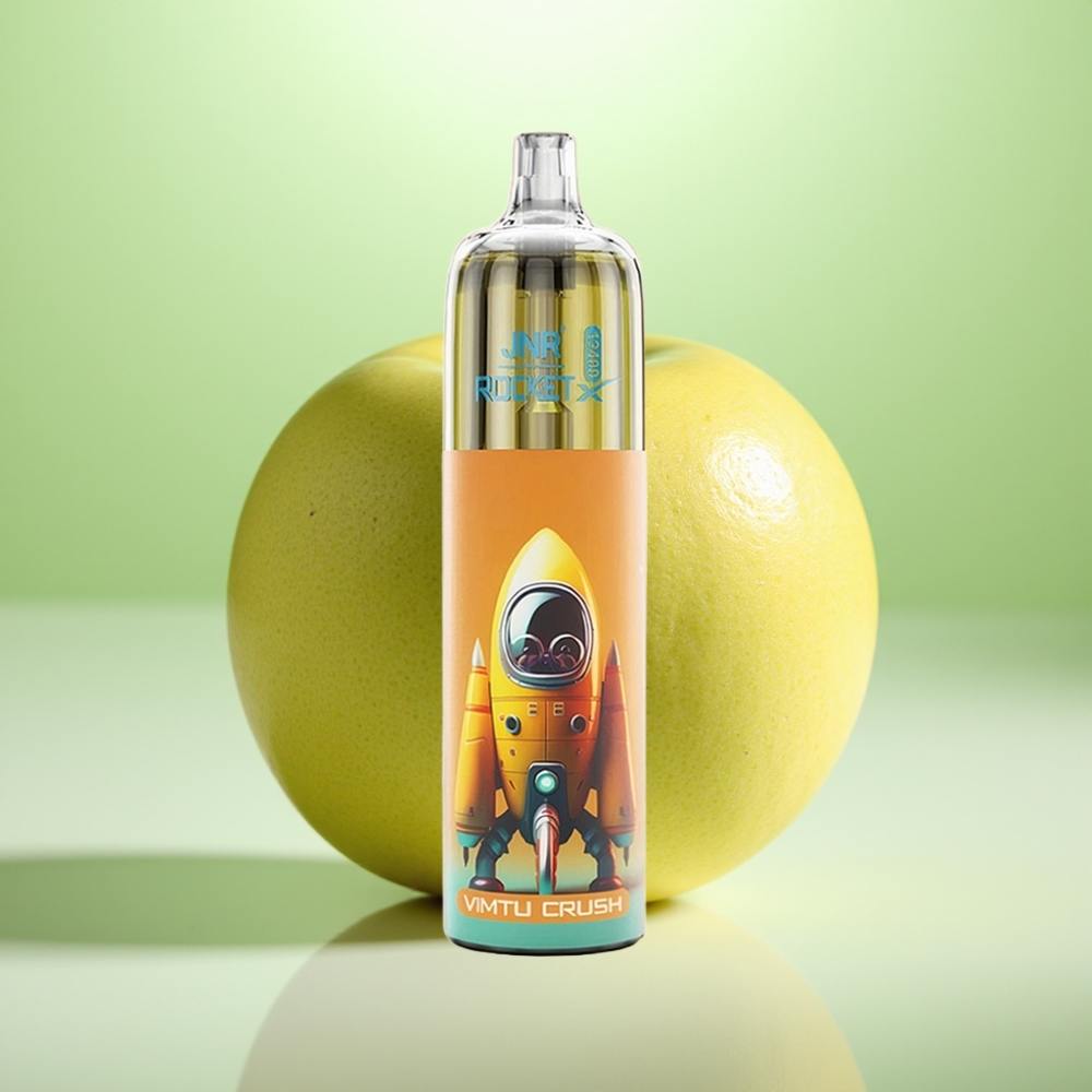 JNR Rocket-X 12400 Puffs Dispozabil Vape Vimtu Crush - Podesivi protok vazduha, RGB svetla, 850mAh baterija