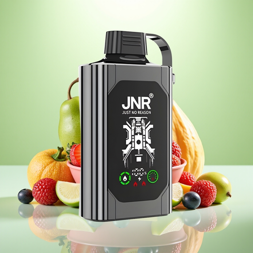 JNR Shisha Hookah Box 20500 Puffs Dispozabil Vape Mešano bobičasto voće sa mentolom - HD Display, 25ml, Dual Mesh Coil, Type-C