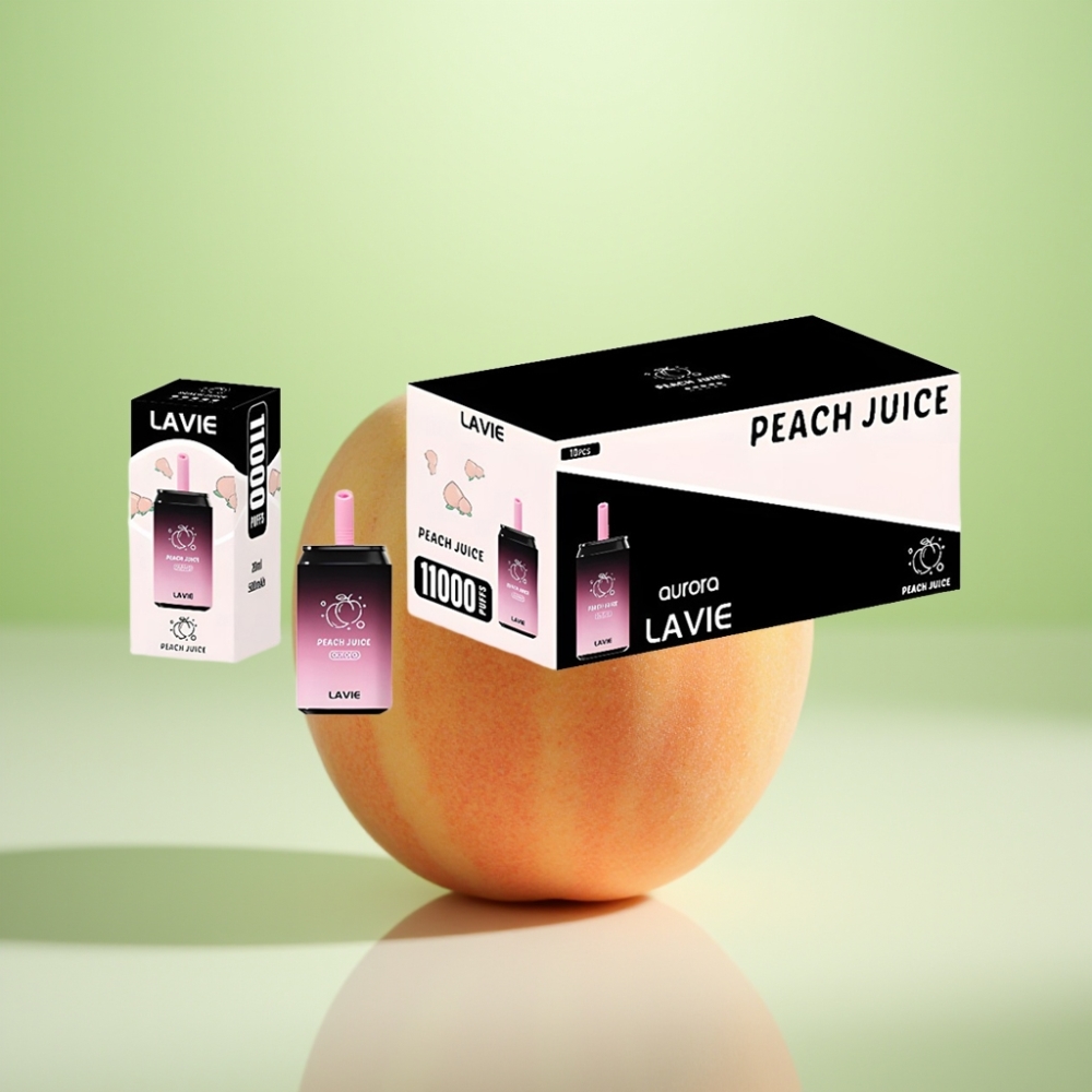 LAVIE Aurora 11000 Puffs – 22ML, 650mAh, Type C, Breskva Aroma