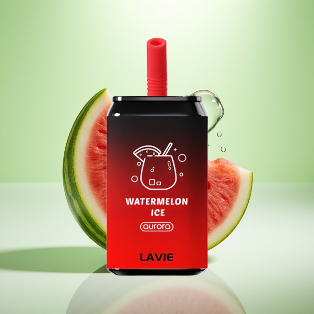 LAVIE Aurora 11000 Puffs Dizpozejbl vape Lubenica led 22ML, 650mAh, 11000 Pufova