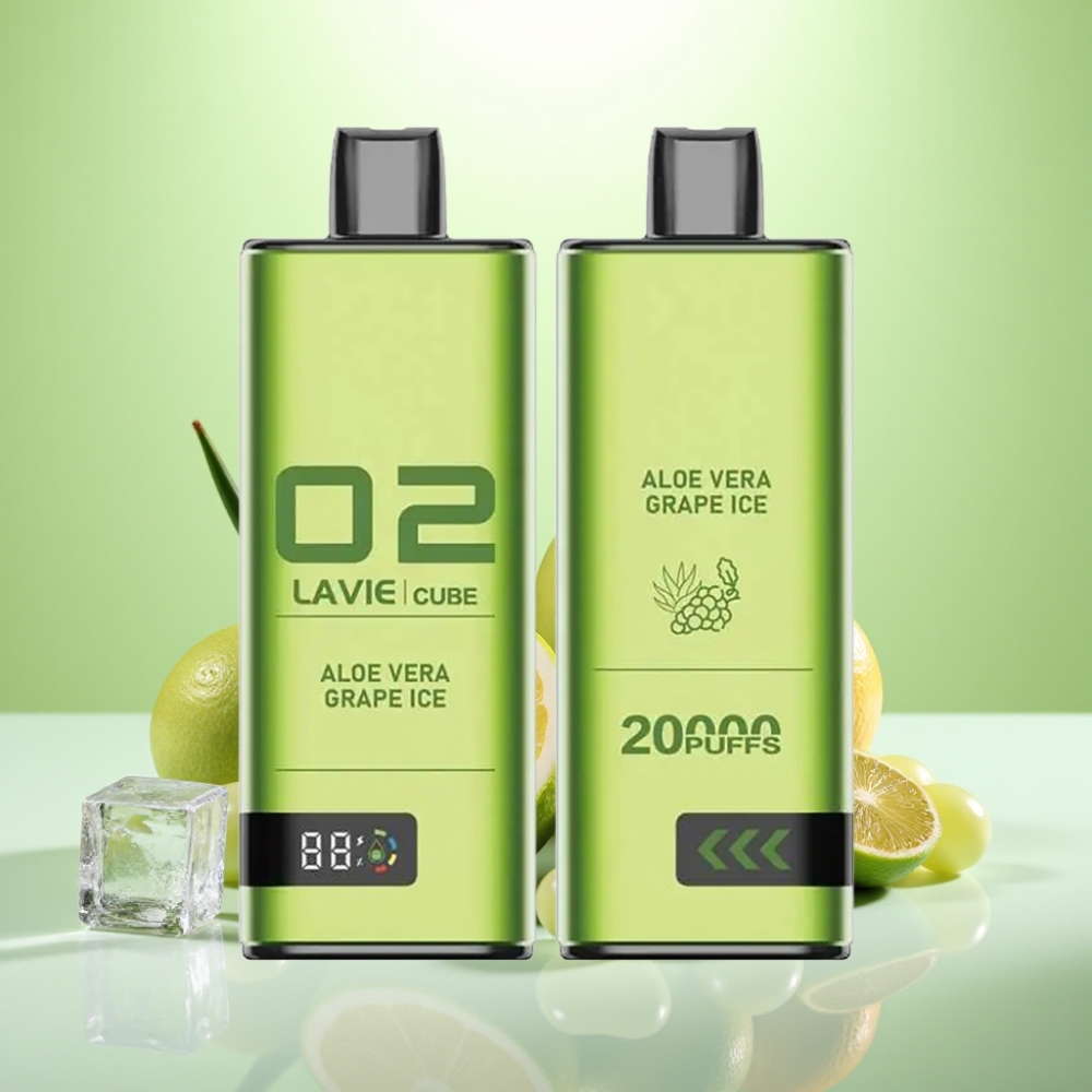 Lavie Cube 20000 Puffs Dispozabil Vape Aloe Vera Grozdena Ledena 20000 Puffs, 28ML, Type C