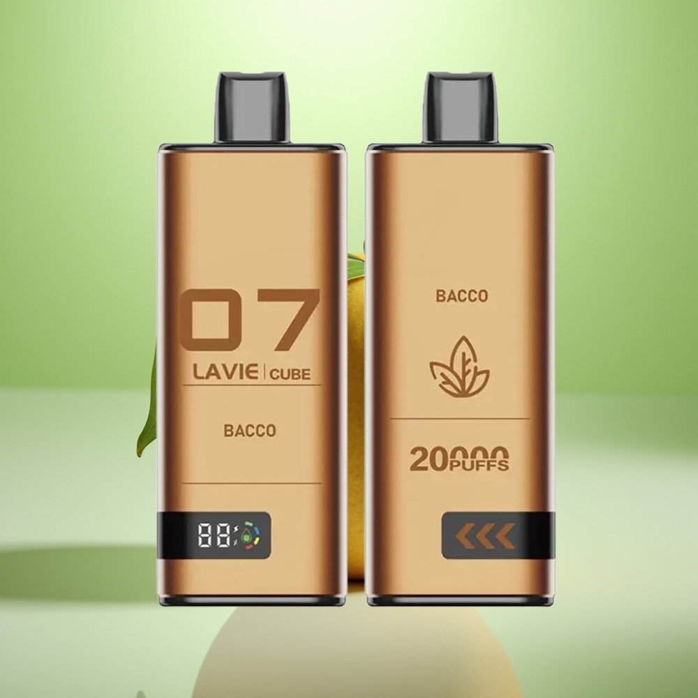 Lavie Cube 20000 Puffs Dispozabil Vape Bacco – 28ML, 2%/5% Nikotinska So, Type C