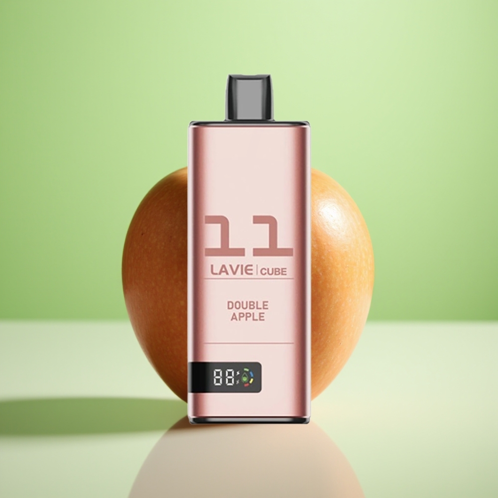 Lavie Cube 20000 Puffs Dispozabil Vape Dupla Jabuka, 28ML, 5% nikotina, Type C punjenje