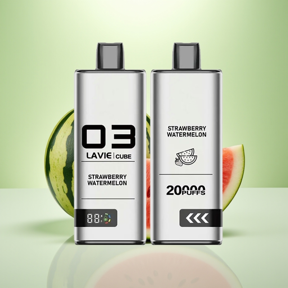 Lavie Cube 20000 Puffs Dispozabil Vape Jagoda Lubenica – 28ML, 600mAh, Type C