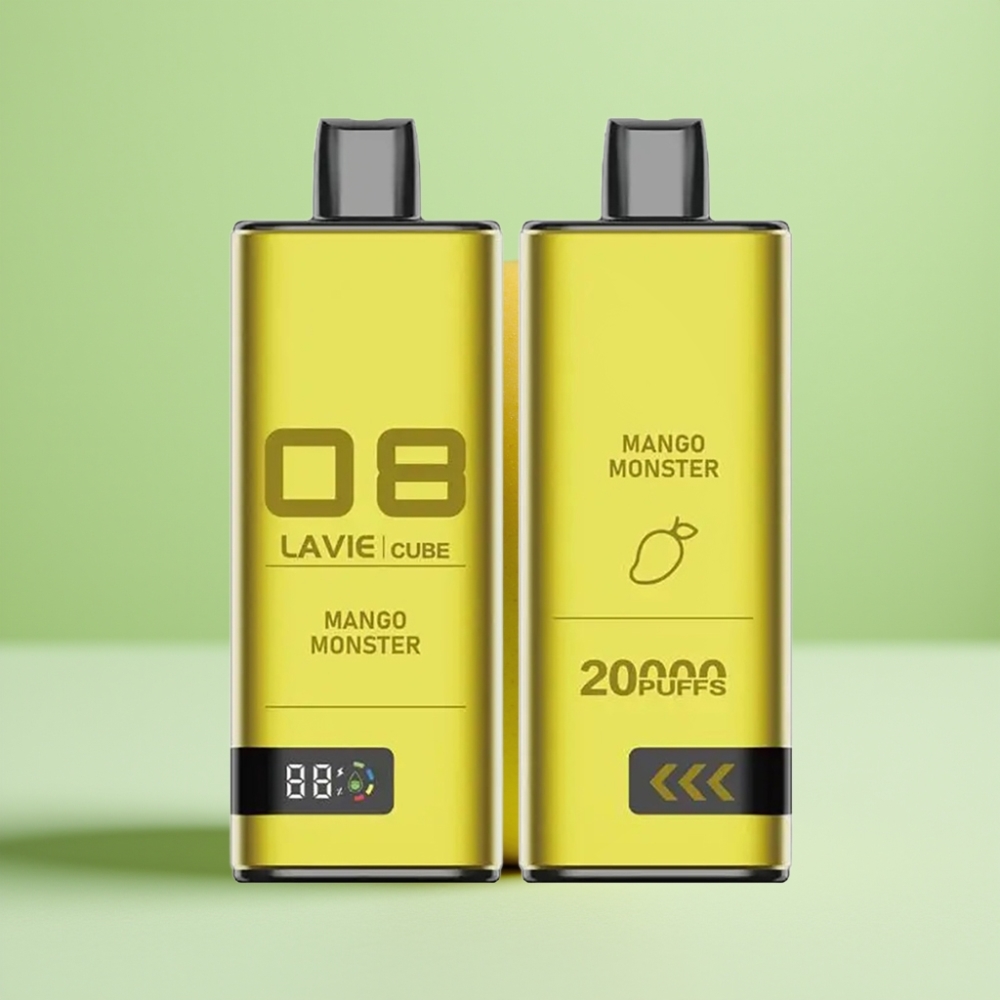 Lavie Cube 20000 Puffs Dispozabil Vape Mango Monster – 28ML, 5%, Type C