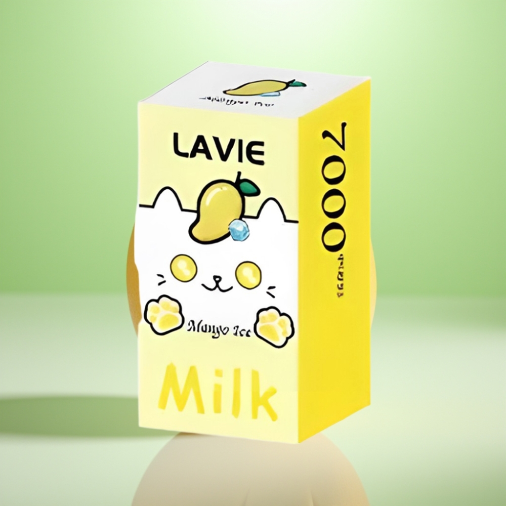 LAVIE Milk 7000 Puffs Dispozabil Vape Mango Led, 16ML, 600mAh, 7000 Pufova