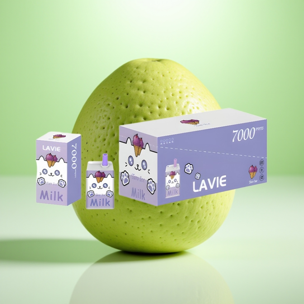 LAVIE Milk 7000 Puffs Dispozabil Vape Taro Ice – 16ML, 600mAh, Type C