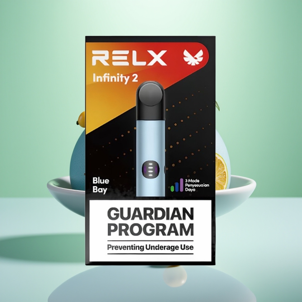RELX Infinity 2 Vape uređaj Plavi - 1.9 ml, 600-650 pufova, 440mAh, USB Type-C