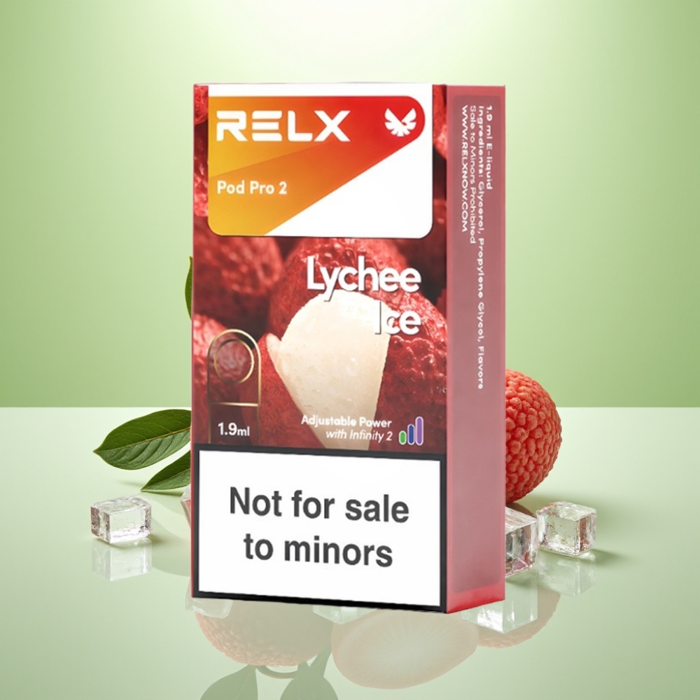 RELX Pod Pro 2 0% nikotina, 600 puševa, 1.9ml, Ledeni lajči