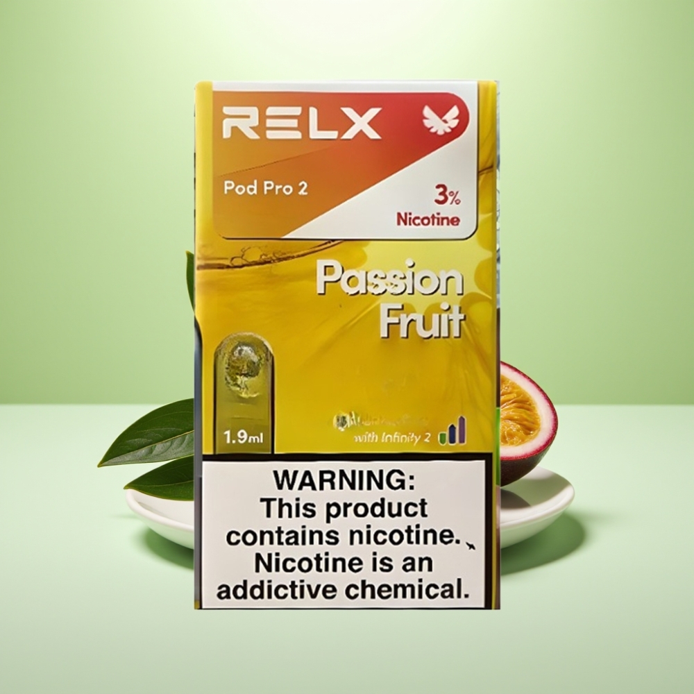 RELX Pod Pro 2 - 3% nikotina, 600 puševa, 1.9ml - Pasionsko voće