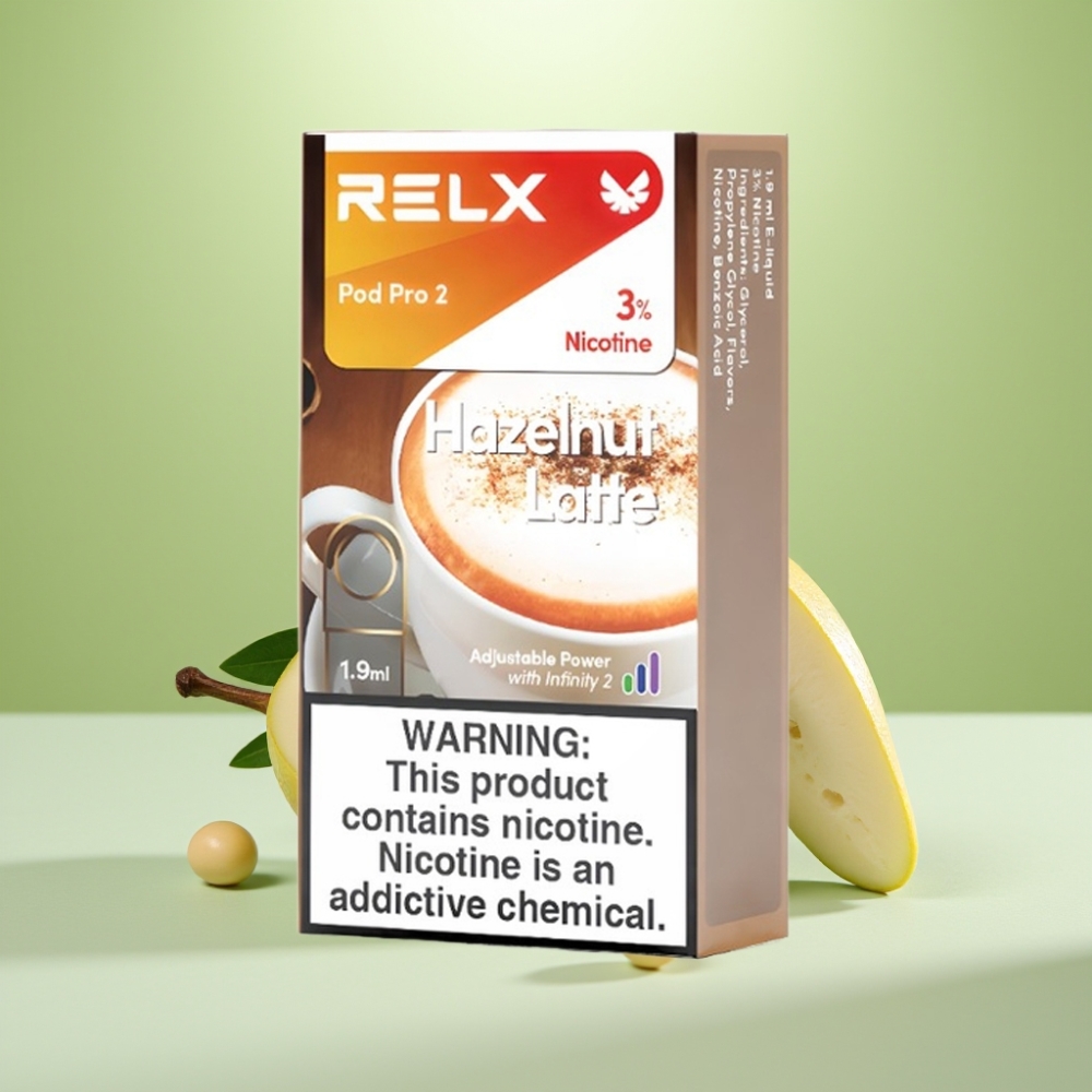 RELX Pod Pro 2 - 3% nikotina, 600 pufova, 1.9ml, Lesnikova kafa