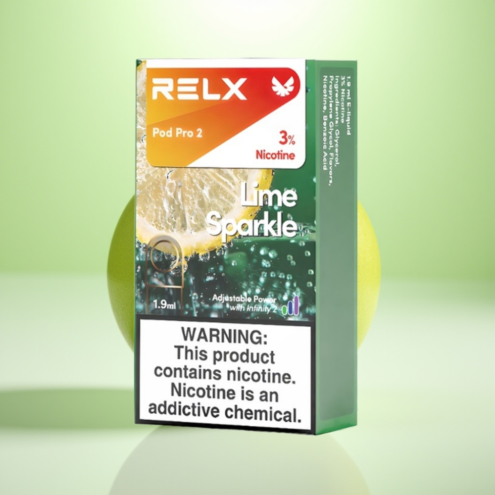 RELX Pod Pro 2 - Limun Iskra, 3% nikotina, 1.9ml, 600 pufova, 3 režima napona