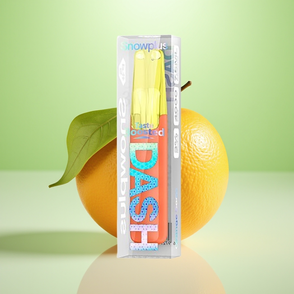 Snowplus Dash 4000 Puffs Dispozabil Device Narandžasta soda – 7.5 ml, 4000 puševa, 530 mAh