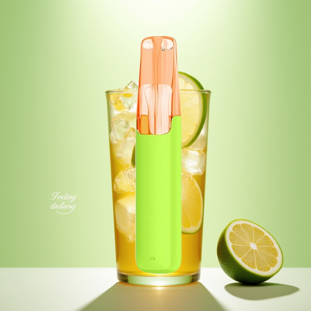 Snowplus Dash 4000 Puffs Dispozabil Device Sparkling Iced Lemon Tea – 7.5 ml, 530 mAh, 4000 puševa, keramički atomajzer