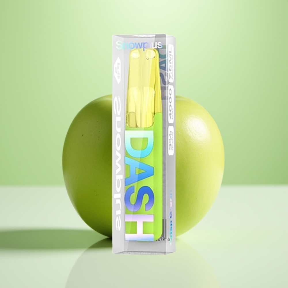 Snowplus Dash 4000 Puffs Dispozabil Device Svetlo Zelena – 7.5 ml, 530 mAh, 4000 puševa