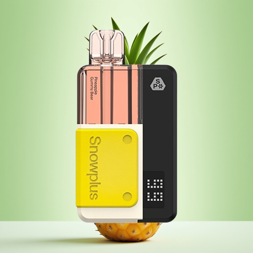 Snowplus Swift 5000 Puffs Prefilled Pod Kit Ananas Gum Medo 43x81x25mm, 1000mAh, 2+10ml
