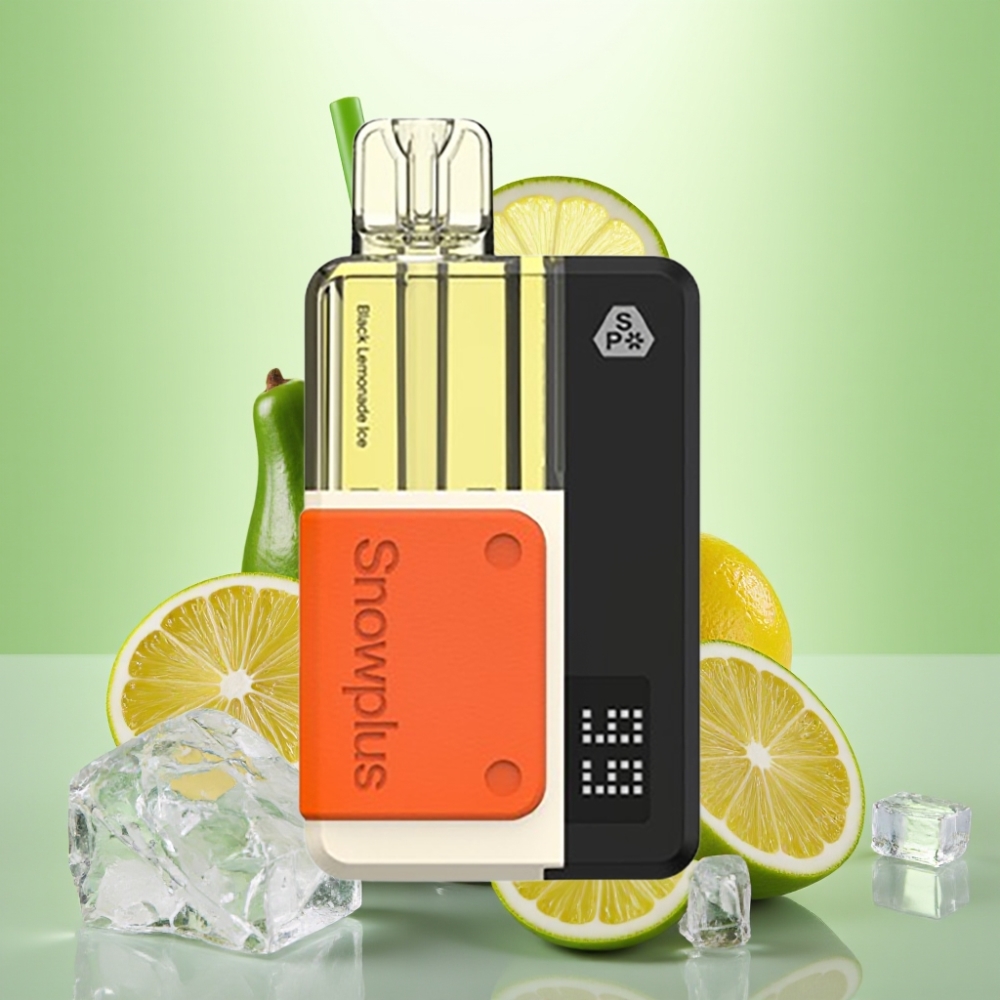 Snowplus Swift 5000 Puffs Prefilled Pod Kit Crni Limunada Ice – 1000 mAh, 2+10 ml, Dual Mesh