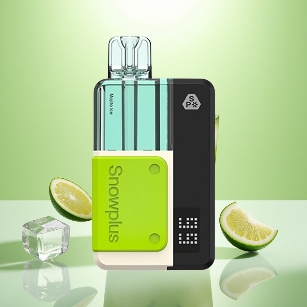 Snowplus Swift 5000 Puffs Prefilled Pod Kit Mojito Ice, 1000 mAh, Dual Mesh, 2+10 ml