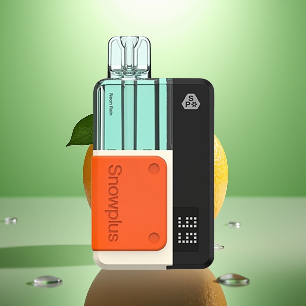 Snowplus Swift 5000 Puffs Prefilled Pod Kit Neon Rain - 1000 mAh, Dual Mesh, 2+10 ml