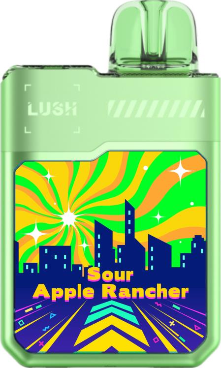 Digiflavor Geekbar LUSH за једнократну употребу ранчер киселих јабука 64ZB615 | Digiflavor Pod